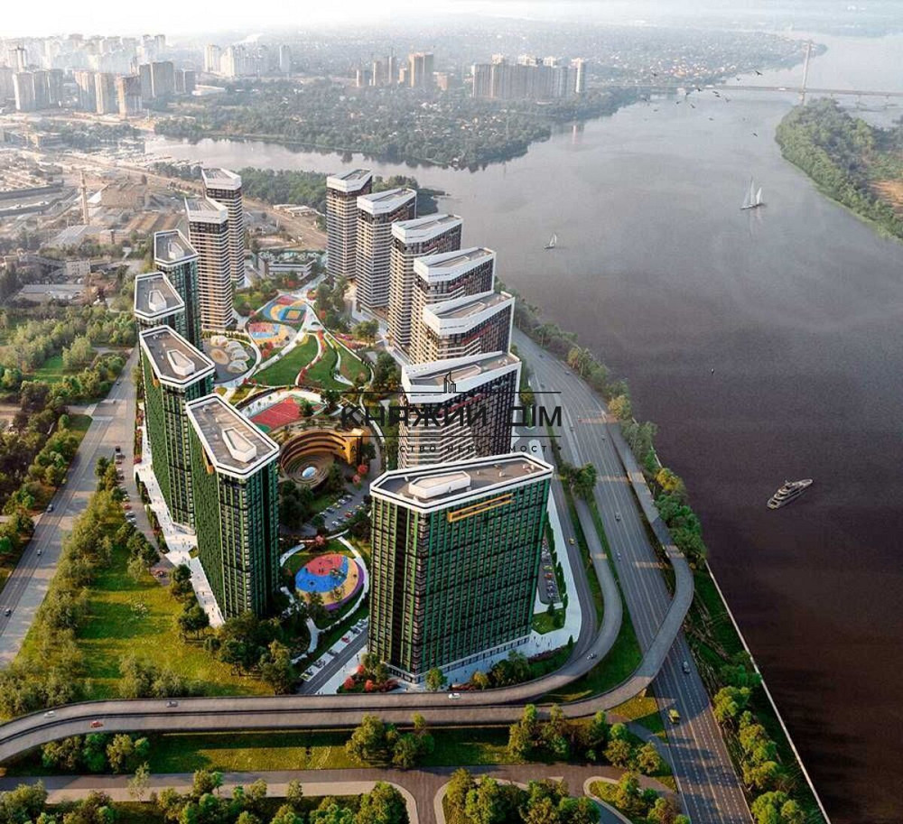 Продам видову 2-к кв. в ЖК Грейт вул.Дніпровська наб. 15Е. 5 Будинок. Киев - изображение 2