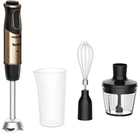 Блендер погружной Tefal QUICKCHEF HB656G10 1000 Вт золотистый Київ