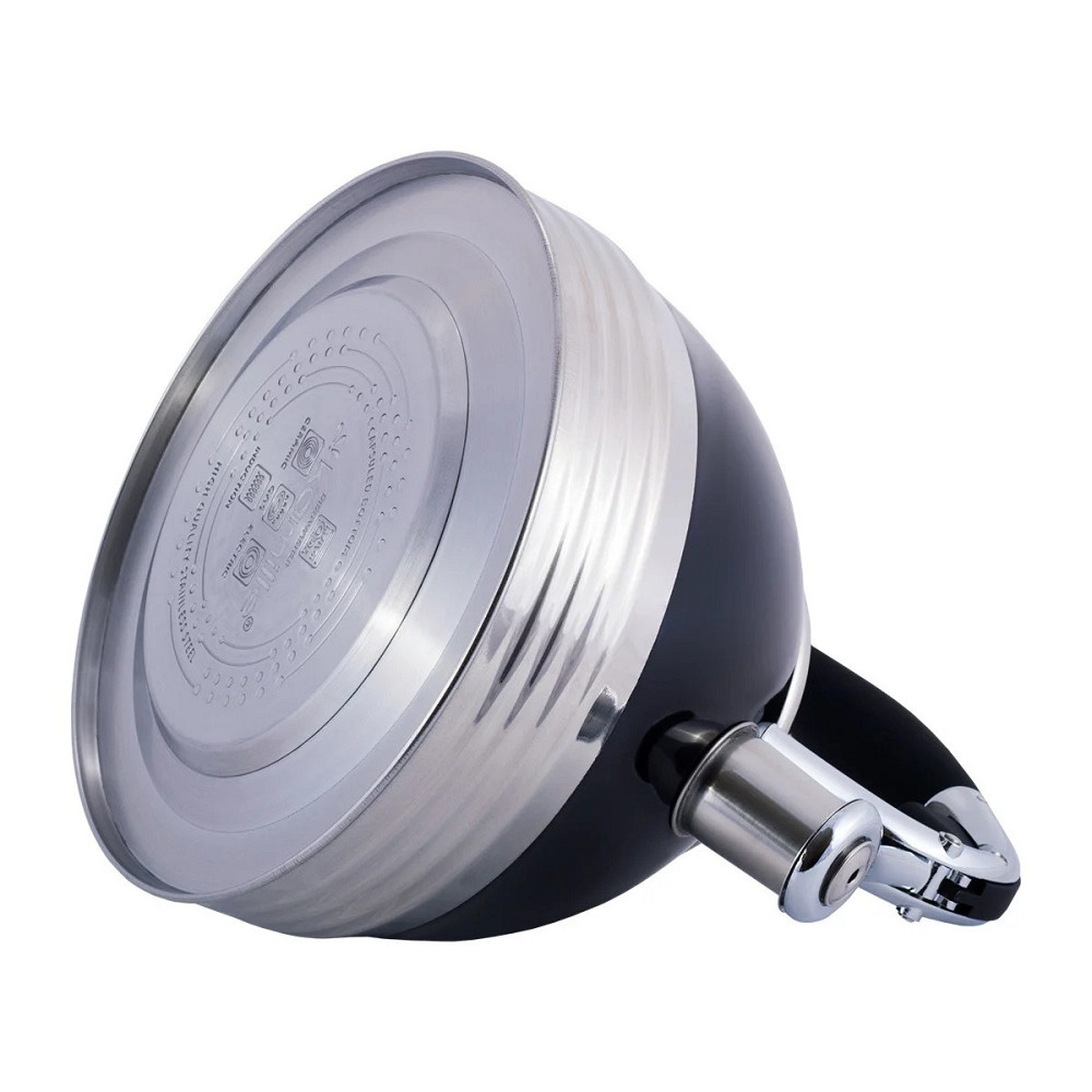 Чайник Kamille из нержавеющей стали со свистком и ручкой 2,7 л Одесса - изображение 3