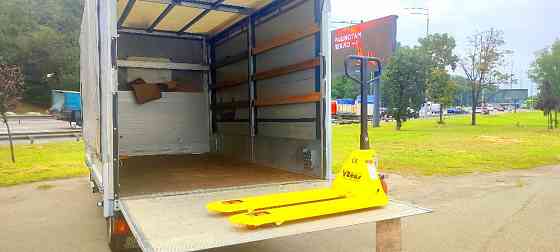 Вантажні перевезення, доставка вантажу. Переїзди, Гідроборт, Рокла Киев