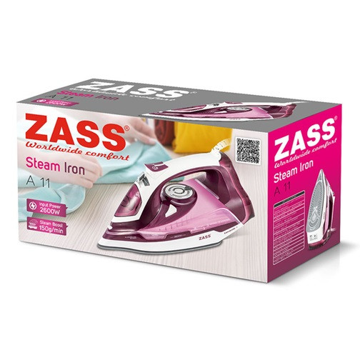 Утюг ZASS A 11 2600 Вт розовый Київ - зображення 5