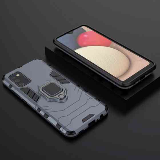 Ударопрочный чехол Transformer Ring for Magnet для Samsung Galaxy A02s Херсон