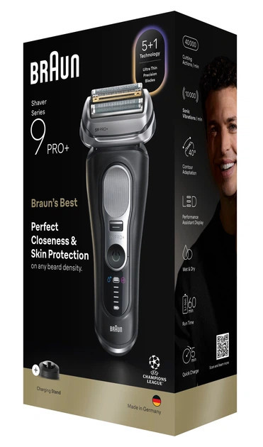 Электробритва Braun Series 9 9610s черная Київ - зображення 2