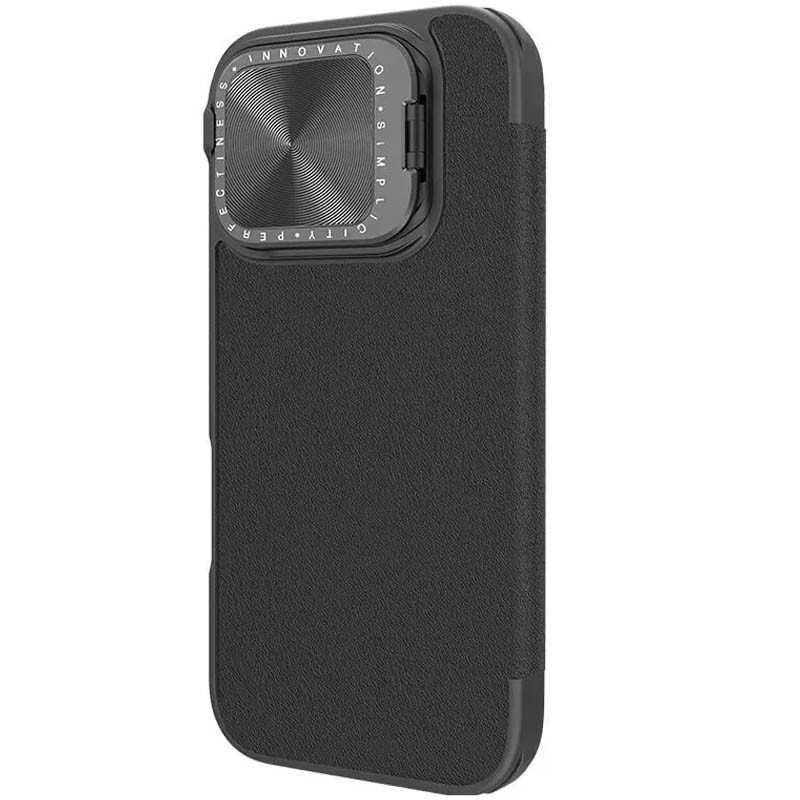 Кожаный чехол-книжка Nillkin Qin Prop Plain Camshield для Apple iPhone 16 Pro Max (6.9") Херсон - изображение 3