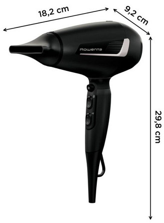 Фен Rowenta PRO EXPERT CV8810F0 2100 Вт черный Київ - зображення 9
