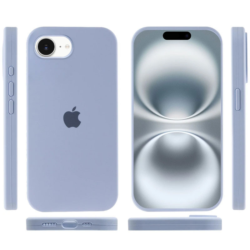 Чехол Silicone Case Full Protective (AA) для Apple iPhone 16e (6.1") Херсон - изображение 3