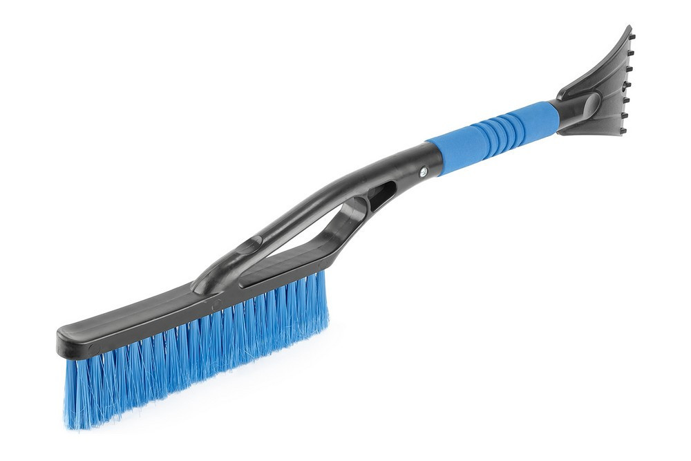 Щетка для снега автомобильная MASTERTOOL 560 мм со скребком 105 мм 84-0021 Харьков - изображение 1