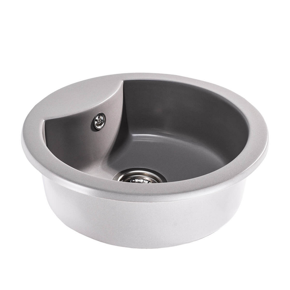 Мийка кухонна гранітна AZURITE 1KBO Хмельницький - зображення 3