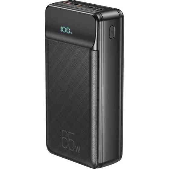 Power Bank XO PR201 2USB+Type-C PD&QC3.0 65W 30000mAh Black (Код товару:38305) Харків