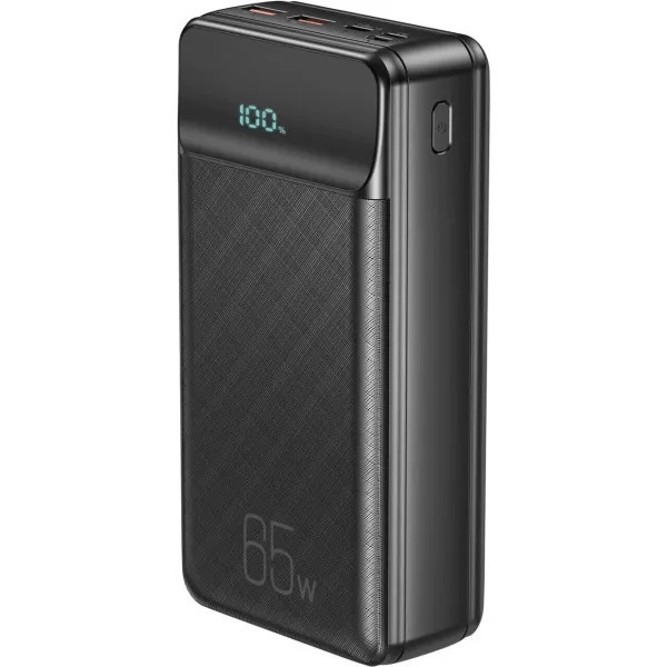 Power Bank XO PR201 2USB+Type-C PD&QC3.0 65W 30000mAh Black (Код товару:38305) Харків - зображення 1