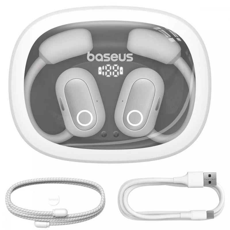 Уценка Беспроводные TWS наушники Baseus Eli Fit OS Open-Ear (A00073200) Херсон - зображення 4