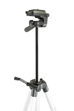 Штатив для лазерного уровня MASTERTOOL телескопический Al 400-1200 мм ¼" сумка 30-0913 Харків - зображення 3