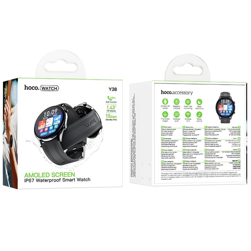 Смарт-часы Hoco Smart Watch Y38 Smart sports watch (call version) Херсон - изображение 2