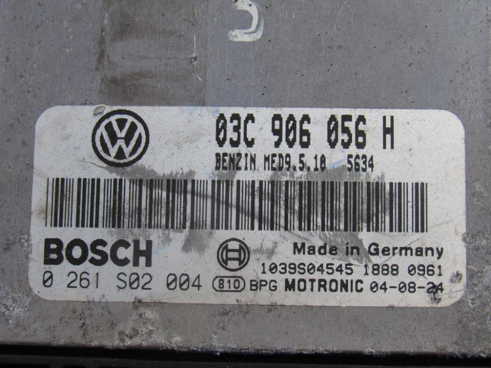 Блок управления двигателем VV Golf 5 1.4 FSI 2003-2008 (03C906056H) Ковель - зображення 2