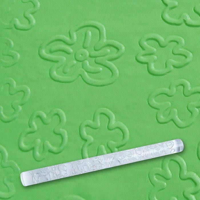 Скалка кондитерська рисунок Empire Квітка п'ять пелюсток EM-8941 21 см Киев - изображение 1