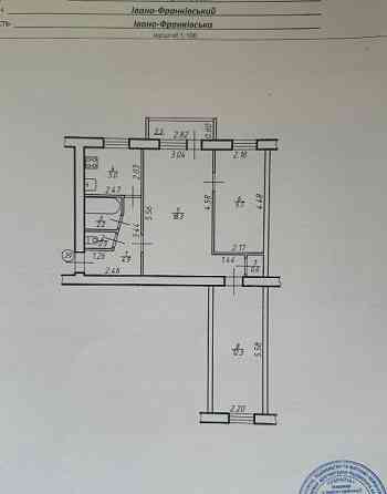 3-кімнатна квартира в центрі Івано-Франківська Ивано-Франковск