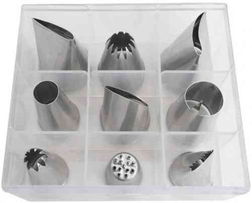 Насадки для кондитерського мішка (9шт) Empire М-0001 Киев