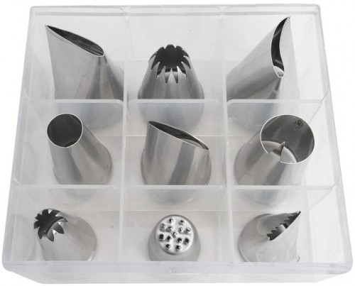Насадки для кондитерського мішка (9шт) Empire М-0001 Киев - изображение 1