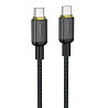 Дата кабель Hoco X128 Benefit Type-C to Type-C 60W (1m) Херсон