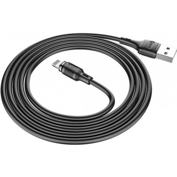 USB кабель Lightning Hoco X52 1m Black Харків - зображення 4
