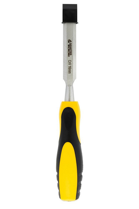 Стамеска ударная MASTERTOOL CrV 16 мм с двухкомпонентной ручкой 14-1516 Харків - зображення 5