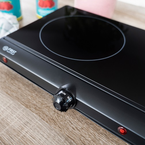 Электроплита First FA-5096-9 2500 Вт черная Киев - изображение 4