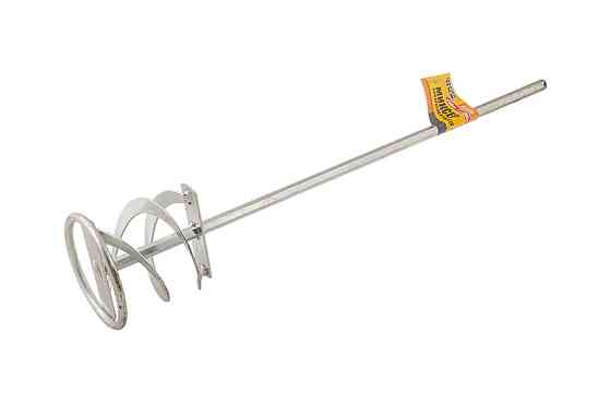 Миксер строительный для красок и смесей MASTERTOOL ленточный HEX Ø 80 мм L 400 мм 80-0018 Харків