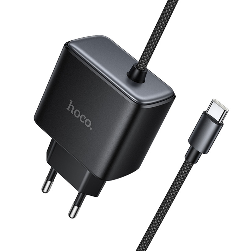 СЗУ Hoco C163A New PD25W (1USB-C) + встроенный кабель Type-C Херсон - изображение 6