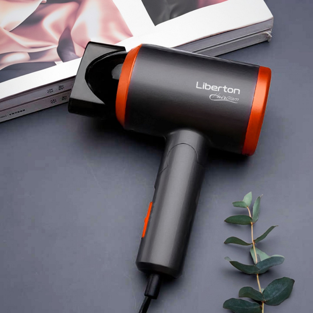 Фен Liberton LHD-6103 1100 Вт черный Київ - зображення 1