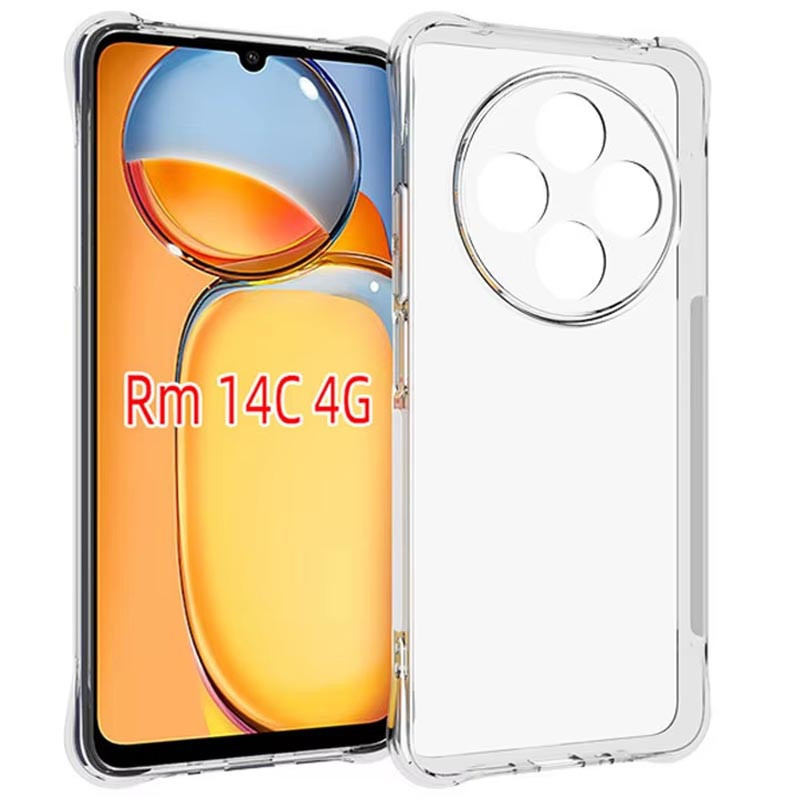 TPU чехол GETMAN Ease logo усиленные углы Full Camera для Xiaomi Redmi 14C / Poco C75 Херсон - зображення 1