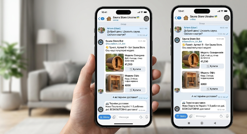 Разработка Telegram ботов для продаж и автоматизации бизнеса с AI ChatGPT | Интеграция API| Автомати Київ - зображення 1