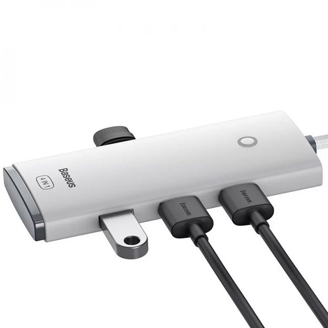 Переходник HUB Baseus Lite Series 4in1 (USB-A to USB3.0*4) (0.25m) (WKQX03) Херсон - изображение 4