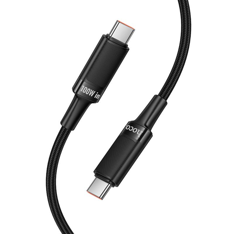 Дата кабель Hoco U153 Extreme Type-C to Type-C 100W (1.2m) Херсон - зображення 6