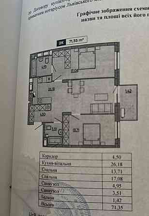 Продаж 2км. квартири Миколайчука Інтеграл Буд 72м2 Львів