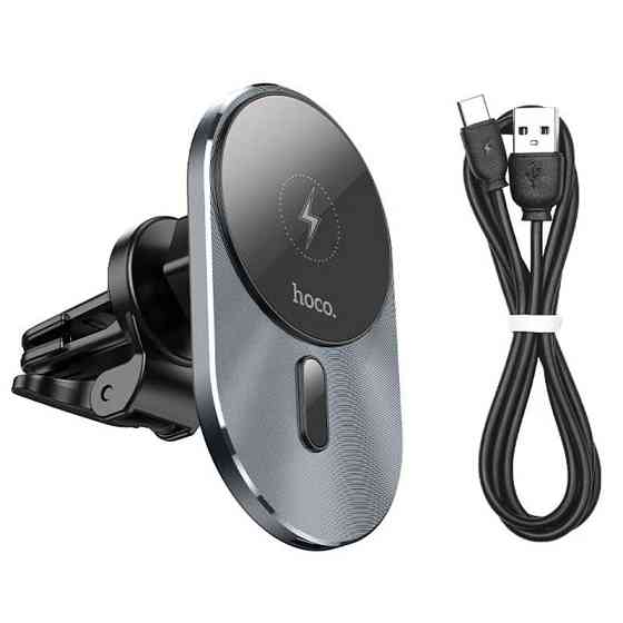 Уценка Автодержатель с БЗУ Hoco CA91 магнитный (PD 15W) Херсон