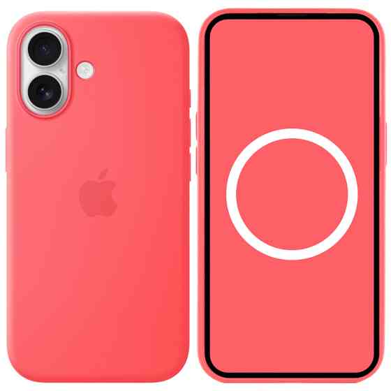 Чехол Silicone case (AAA) with Magsafe and Animation для Apple iPhone 17 (6.3") Херсон