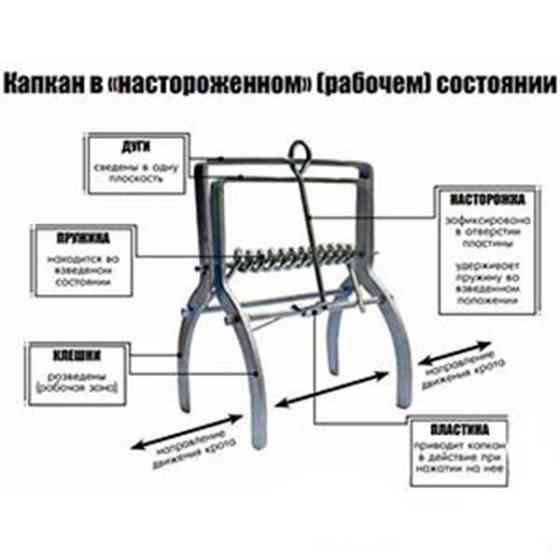 Ловушка для кротов и полевок Greenmill GR5103 Одесса