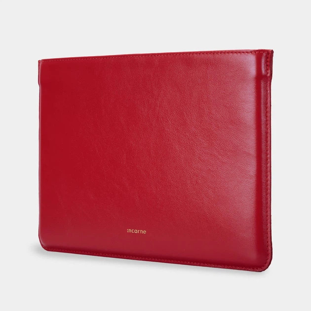 Чехол для ноутбука классический Incarne Cline для MacBook Air 13" 2018-2025 cline-red-air-13 красный Киев - изображение 3