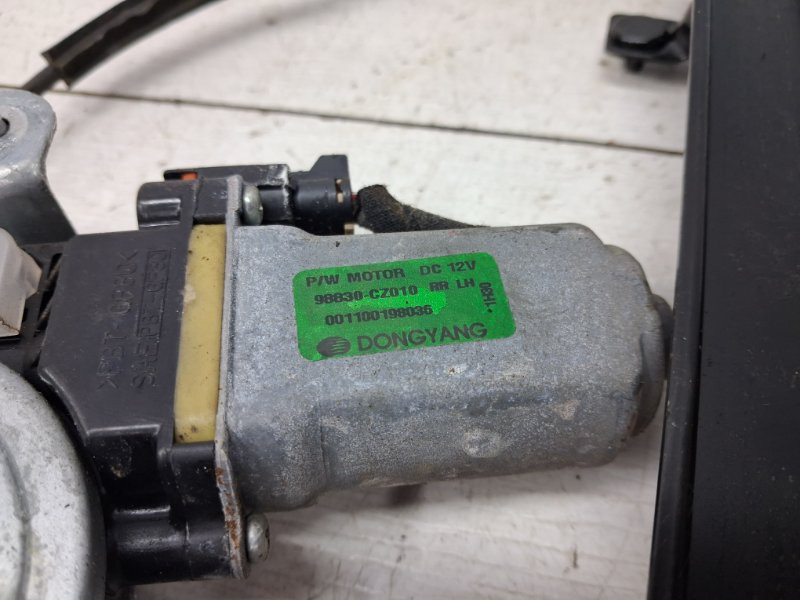 Стеклоподъемник задний левый SsangYong Korando C200 2.0 DIESEL D20DT 2010 (б/у) Київ - зображення 4