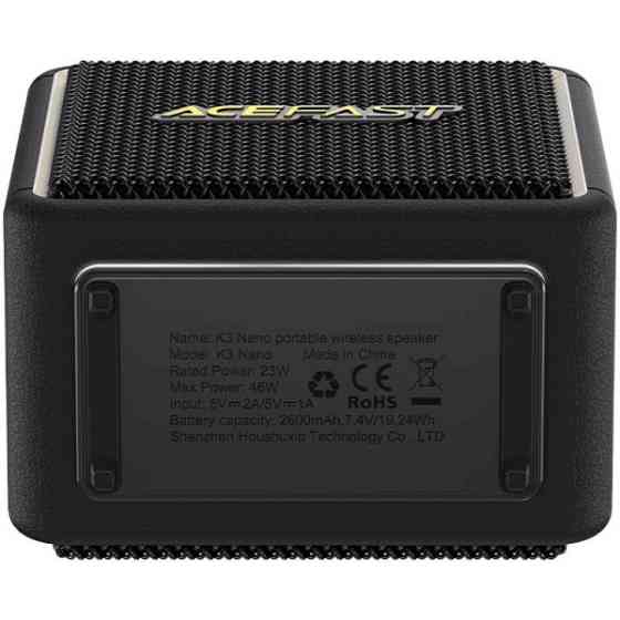 Колонка Bluetooth Acefast K3 Nano Black Харків