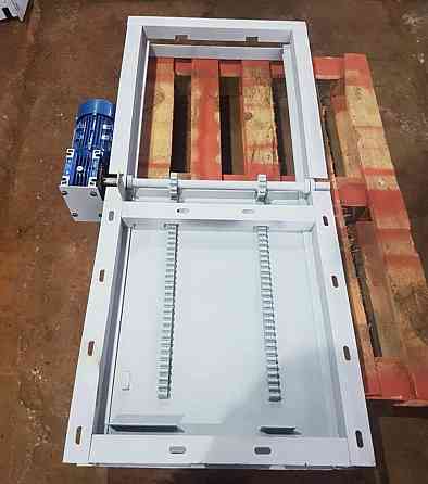 Реечные автоматические задвижки 500х600 ,  шиберная задвижка Київ