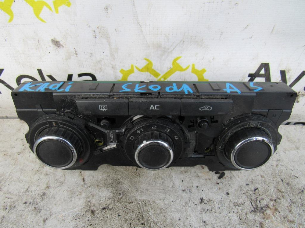 Блок управления климат-контролем Skoda Octavia A5 2006-2013 Ковель - изображение 3
