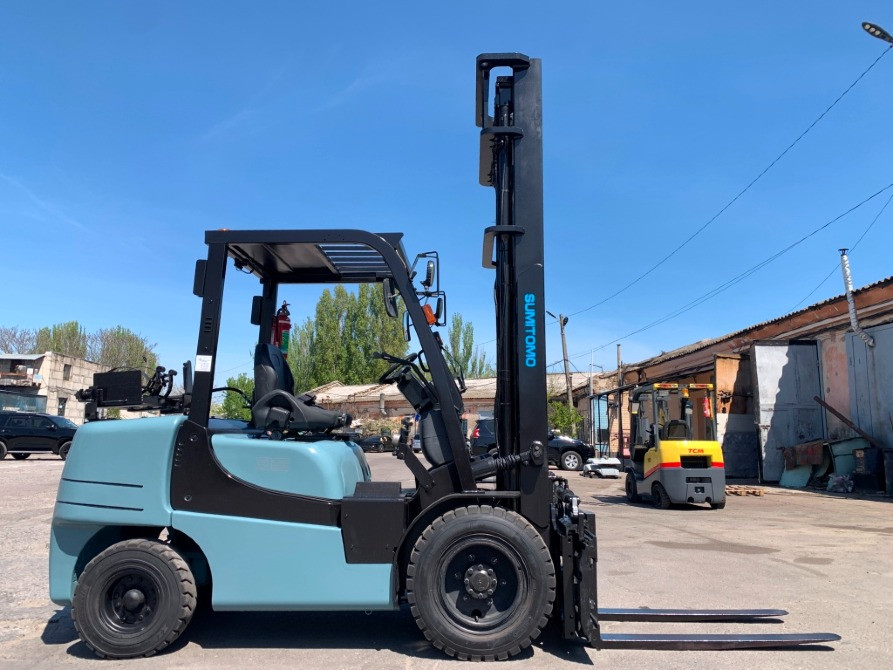 Вилочный автопогрузчик Sumitomo (Mazda), на 3.5 тонны и мачтой 5 метров. Модель: 13FT35PAXIII25D. Киев - изображение 5