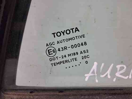 Стекло двери задней правой (форточка) Toyota Auris E150 1.6 БЕНЗИН 1ZRFAE 2006 (б/у) Київ