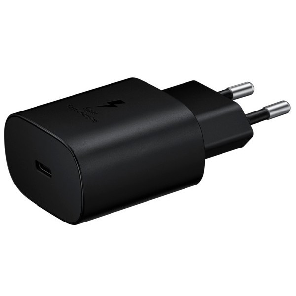 Мережевий зарядний пристрій Samsung 25W PD3.0 Type-C + cable Type-C Black (EP-TA800XBEGRU) Харків - зображення 2