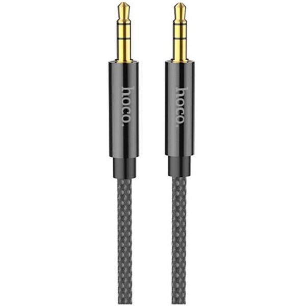 AUX кабель Hoco UPA19 1m Black (Код товару:28646) Харків - зображення 1