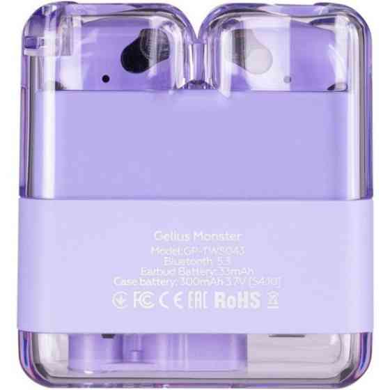 Bluetooth-гарнітура Gelius Monster GP-TWS043 Violet (Код товару:41448) Харків