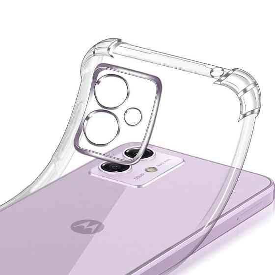 TPU чехол GETMAN Ease logo усиленные углы Full Camera для Motorola Moto G54 Power Херсон