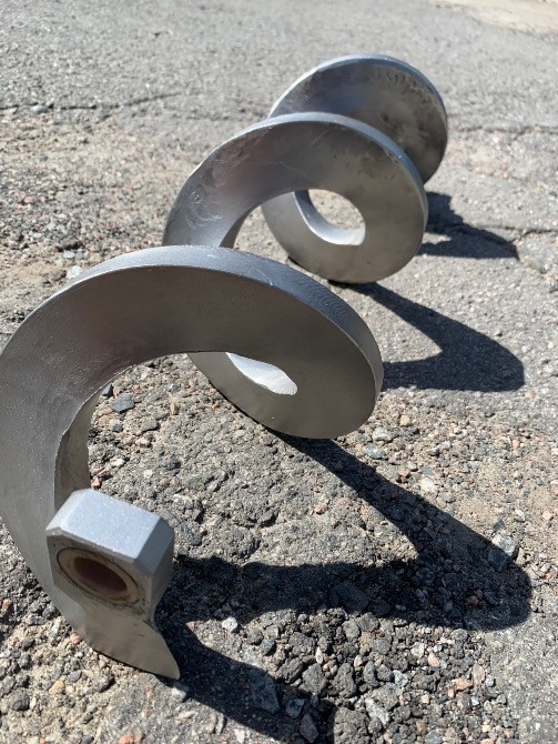 Шнек допоміжний на волчок-мʼясорубку К7-ФВП-114. Заводський. Продам. Полтава - зображення 2