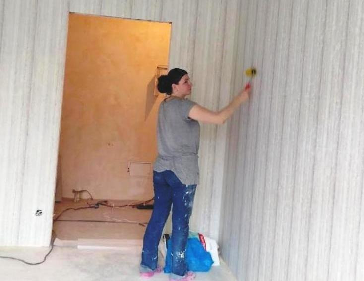 Поклейка обоев Ремонт Отделка квартир Київ - зображення 1